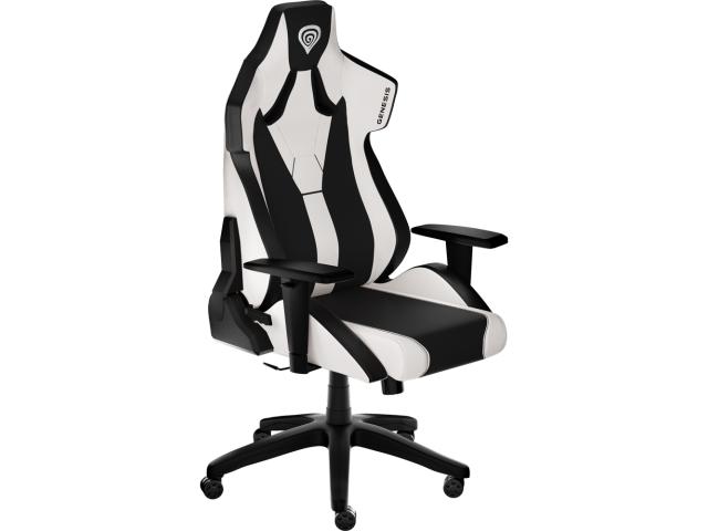 Scaun gaming Genesis Natec Nitro 650, Howlite White