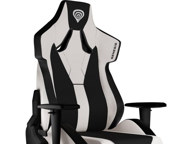 Scaun gaming Genesis Natec Nitro 650, Howlite White