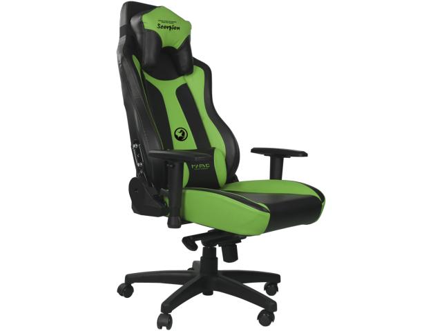 Scaun gaming Marvo CH-101, Black-Green