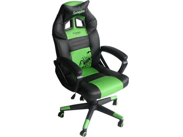 Scaun gaming Marvo CH-105, Black-Green