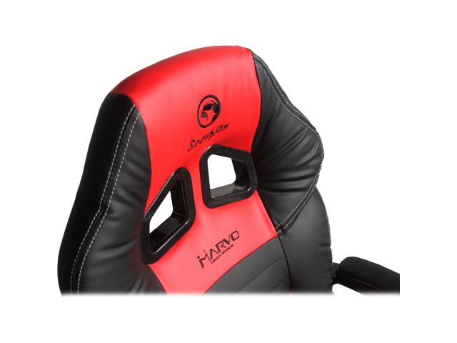Scaun gaming Marvo CH-105, Black-red