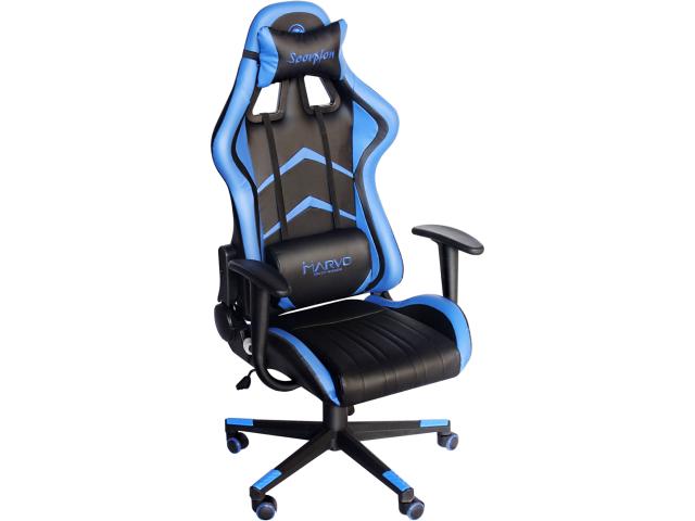 Scaun gaming Marvo CH-106, Black-blue