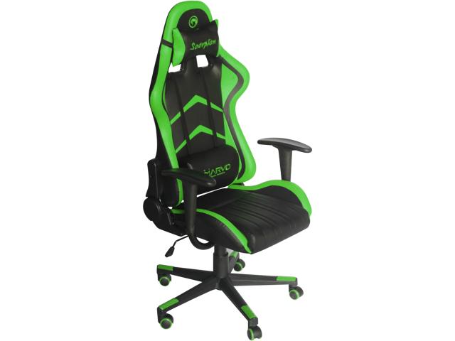 Scaun gaming Marvo CH-106, Black-green