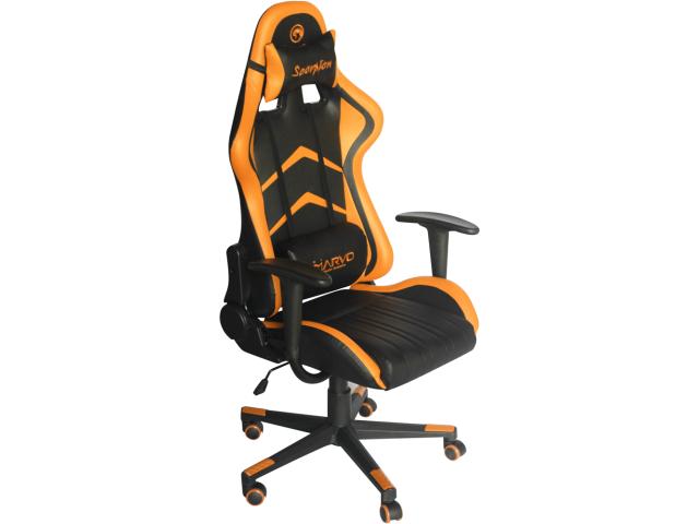 Scaun gaming Marvo CH-106, Black-orange