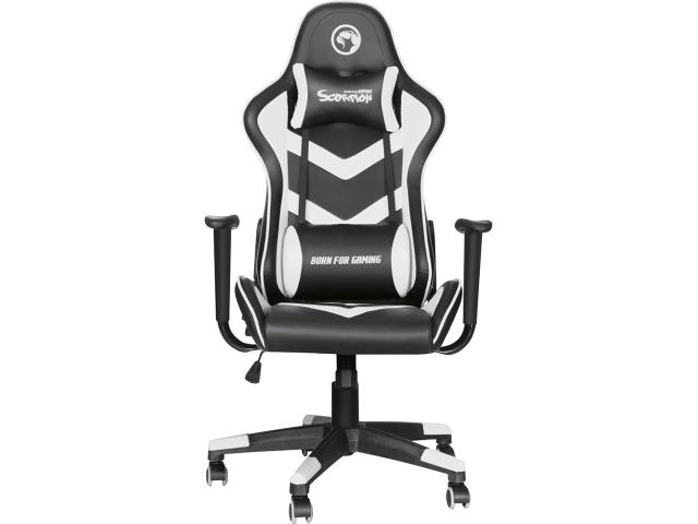 Scaun pentru gaming Marvo CH-106 Black-White