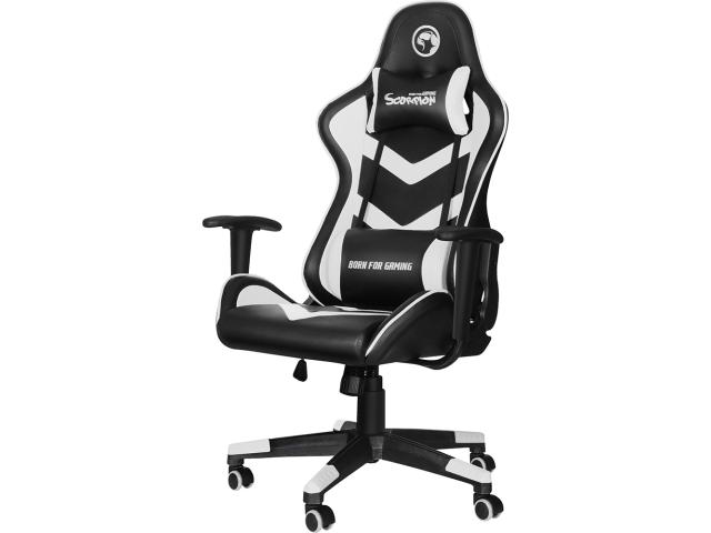 Scaun pentru gaming Marvo CH-106 Black-White