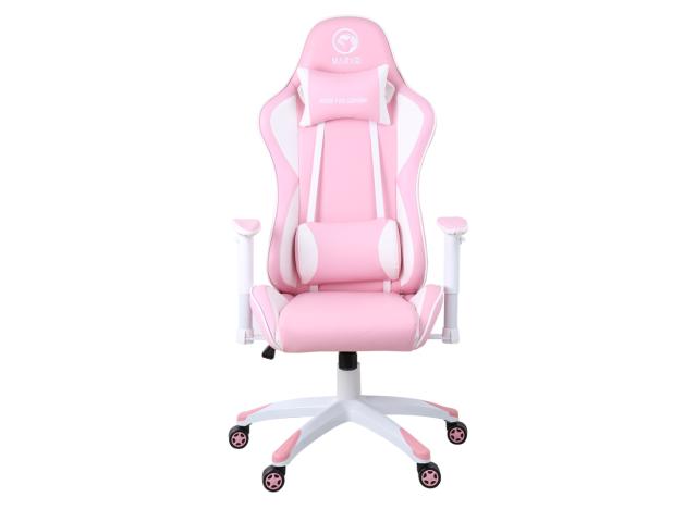 Scaun pentru gaming Marvo CH-106, Pink-White
