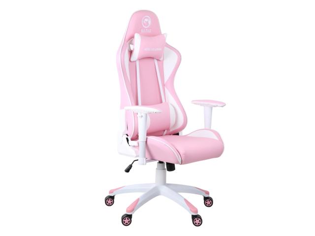 Scaun pentru gaming Marvo CH-106, Pink-White