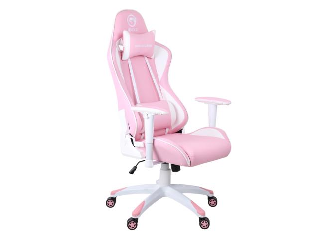 Scaun pentru gaming Marvo CH-106, Pink-White
