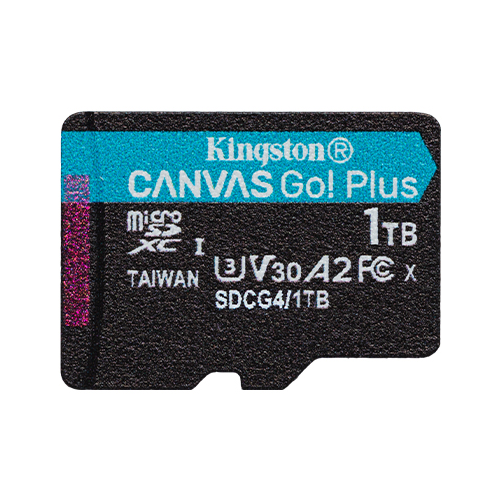Card Kingston Canvas Go Plus MicroSD 1TB