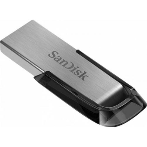 Stick Memorie SanDisk by WD Cruzer Ultra Flair, 64GB, USB 3.0, Black/Silver