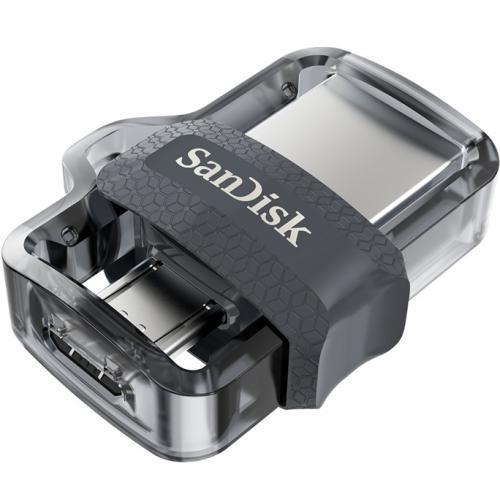 Stick Memorie SanDisk by WD Ultra Dual m3.0 32GB, USB 3.0, Black-Silver