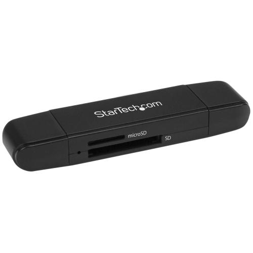 Card Reader Startech SDMSDRWU3AC, USB 3.0/USB Tip C, Black