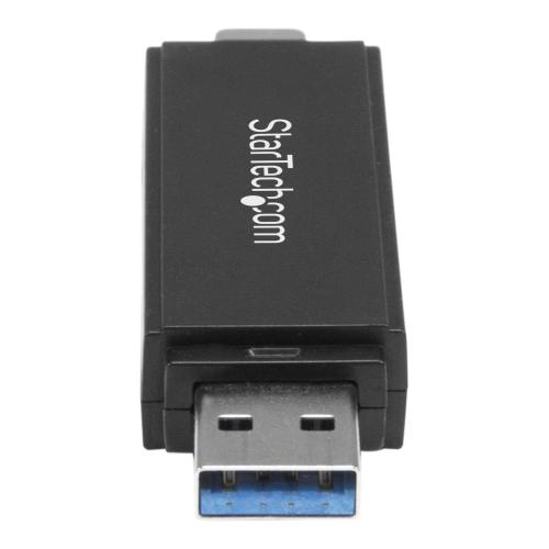 Card Reader Startech SDMSDRWU3AC, USB 3.0/USB Tip C, Black