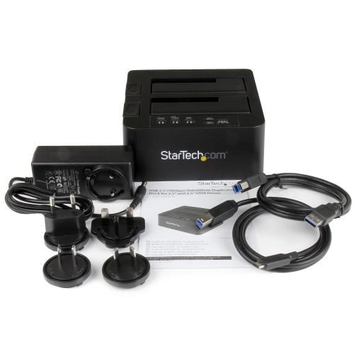 Docking Station HDD Startech SDOCK2U313R, USB 3.1 Tip B, 3.5inch