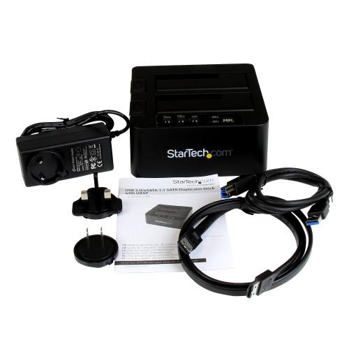 Docking Station HDD Startech SDOCK2U33RE, USB 3.0, 3.5inch