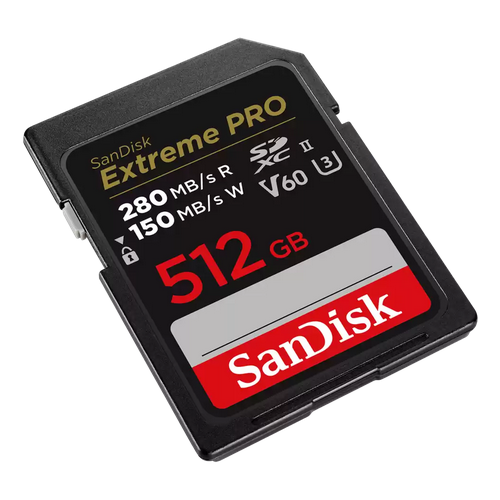 Memory Card microSDXC SanDisk by WD Extreme PRO 512GB, Class 10, UHS-II U3, V60