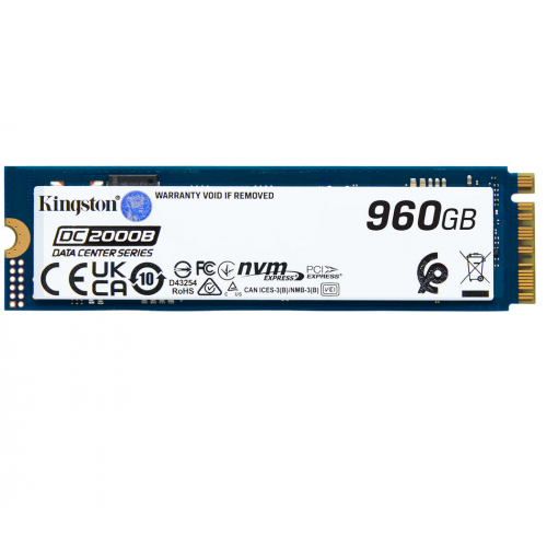 SSD Server Kingston DC2000B, 960GB, PCI Express 4.0 x4, M.2