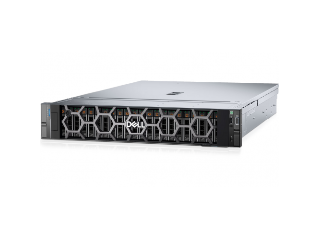 Server Dell PowerEdge R760, 2 x Intel Xeon Gold 6526Y, RAM 64GB, SSD 2 x 480GB, PERC H755, PSU 2 x 1100W, No OS