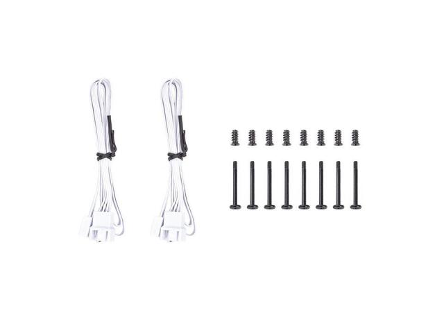 Kit Ventilatoare Thermaltake CT120 White, 120mm, 2 bucati 