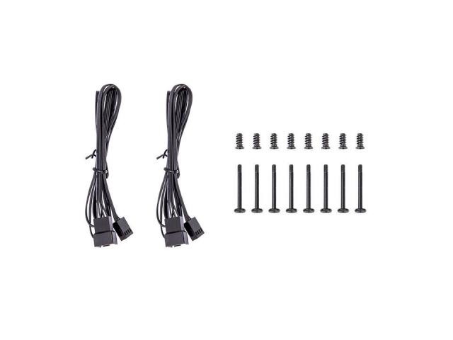 Kit Ventilatoare Thermaltake CT120 Black, 120mm, 2 bucati