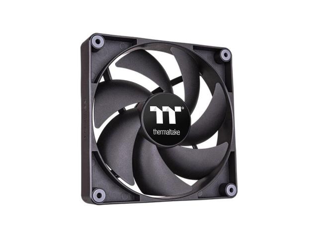 Kit Ventilatoare Thermaltake CT140 Black, 140mm, 2 bucati
