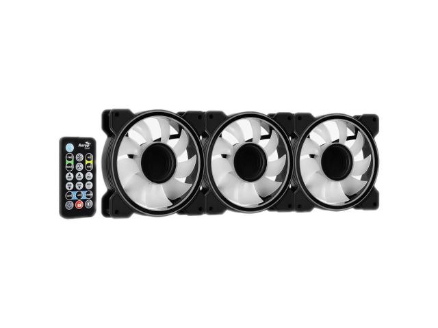 Ventilator Aerocool Mirage 12 ARGB Pro, 120mm, 3xFan