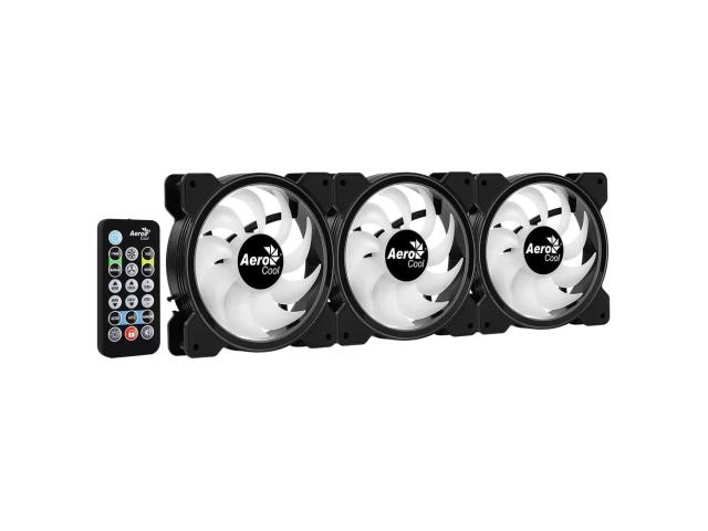 Ventilator Aerocool Saturn 12F ARGB Pro, 120mm, 3xFan