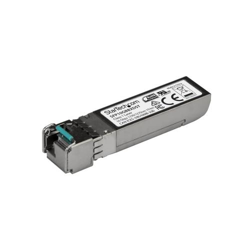 Transceiver Startech SFP+ 10GB SFP10GBBXDST, TX 1330 / RX 1270 nm, Single-Mode, DDM, 10 km, Duplex LC