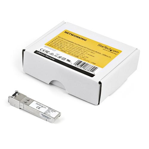 Transceiver Startech SFP 100MB SFP1FEFXST, 1310 nm, Multi-Mode, DDM, 2 km, Duplex LC