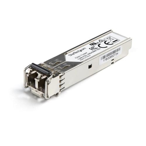 Transceiver Startech SFP 1GB SFP1GZXEMCST, 1550 nm, Single-Mode, DDM, 80 km, Duplex LC