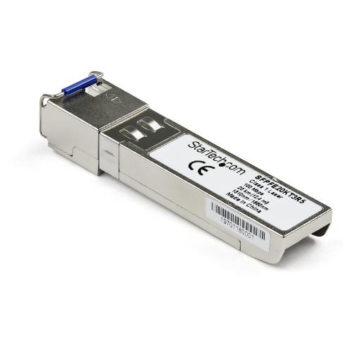 Transceiver Startech SFP 100MB SFPFE20KT3R5, TX 1310 / RX 1550 nm, Single-Mode, DDM, 20 km, LC