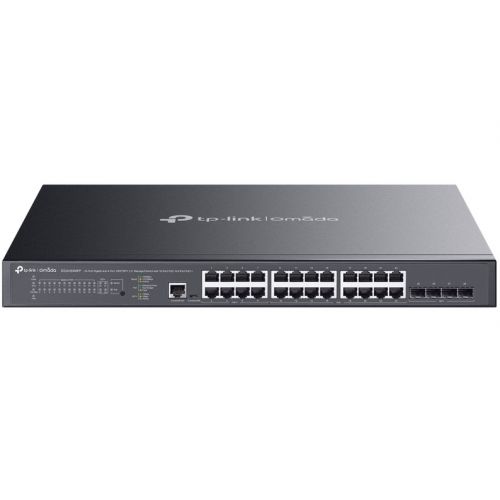 Switch TP-Link SG3428XMPP, 24 porturi, PoE++