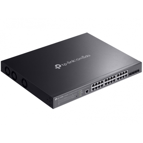 Switch TP-Link SG3428XMPP, 24 porturi, PoE++