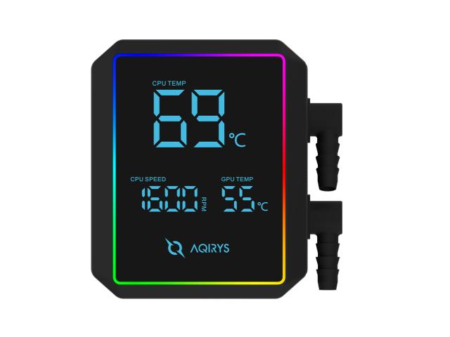 Sistem de racire cu lichid AQIRYS Aurora 360 AiO Black