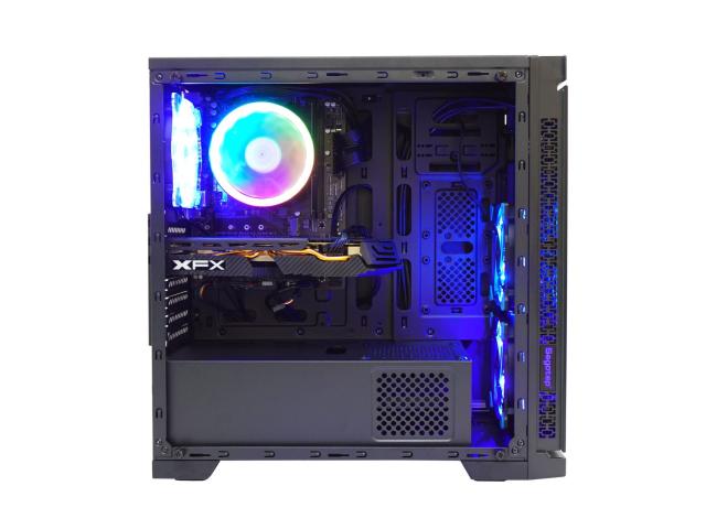 Calculator Inaza Jugger V2, Amd Ryzen 5 3400G, RAM 8GB, HDD 1TB + SSD 240GB, AMD Radeon RX580 8GB, No OS