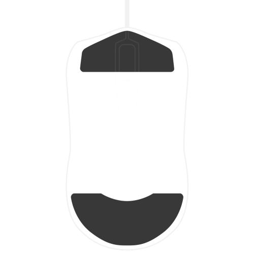 Skates Mouse Mionix Glidez Avior series, Black