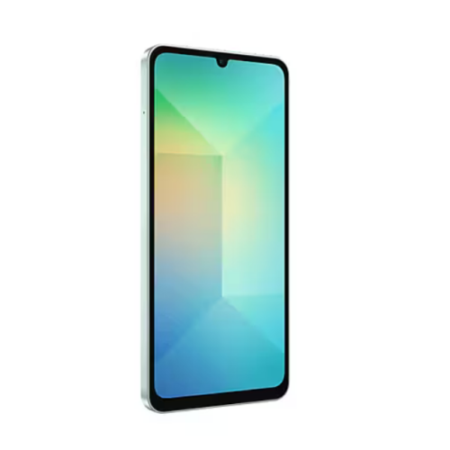Telefon mobil Samsung Galaxy A06, Dual SIM, 6.7 inch, 128GB, 4GB RAM, 5G, Light Green
