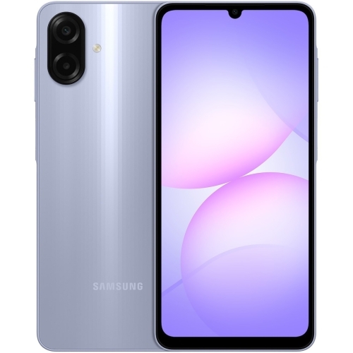 Telefon mobil Samsung Galaxy A07, Dual SIM, 6.7 inch, 256GB, 8GB RAM, 4G, Light Violet