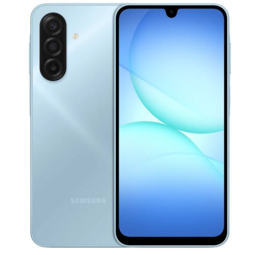 Telefon Mobil Samsung Galaxy A17, Dual SIM, 6.7 inch, 256GB, 8GB RAM, 4G, Blue