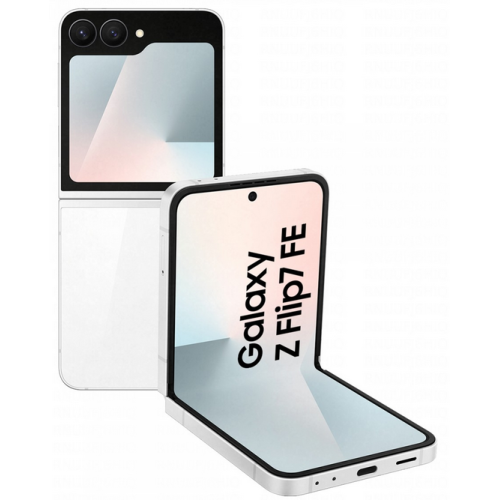 Telefon mobil Samsung Galaxy Z Flip7 FE, 256GB, RAM 8GB, 5G, White