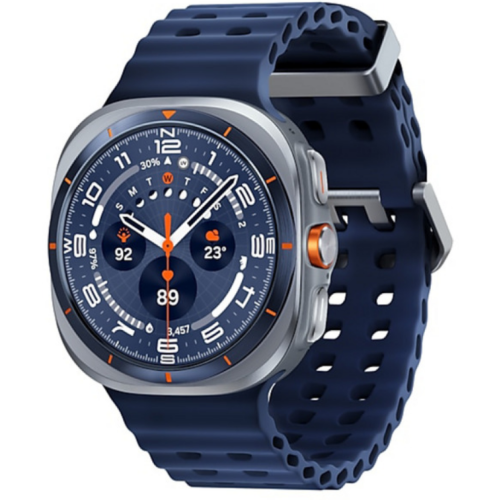 SmartWatch Samsung Galaxy Watch Ultra, 1.5 inch, Curea Silicon, 47 mm, 4G LTE, Titanium Blue