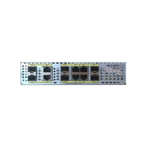 Modul Cisco SM-X-6X1G, 6x RJ45, 6x SFP