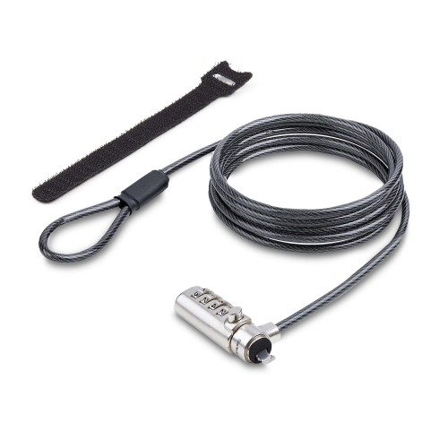 Cablu securitate Startech UNIVKMKO-LAPTOP-LOCK, 1.5m, Black