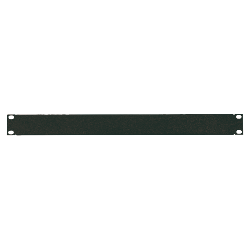 Solid Blank Panel Logilink, 19inch, 1U, Black