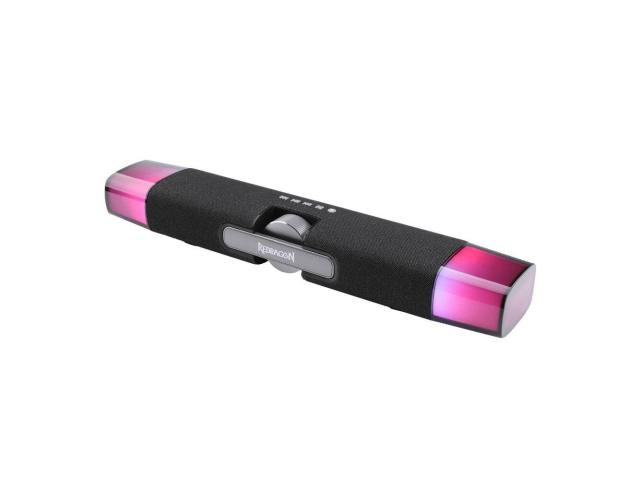Soundbar Bluetooth Redragon Dora negru iluminare RGB