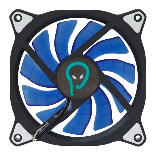 Ventilator Spacer CF12, Blue LED, 120mm