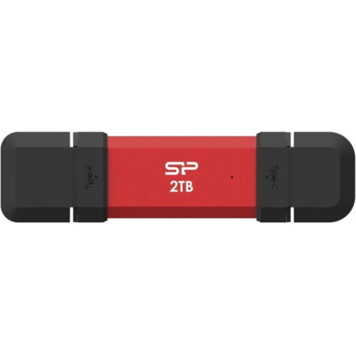 SP Ultra Fast Pendrive USB 3.2 Gen 2 DS72 2TB SP Ultra fast USB Stick, Dual interface (A+C), 1050/850MB/s, Aluminium + Plastic, Red