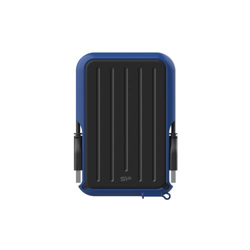 Hard Disk portabil Silicon Power Armor A66 2TB, USB 3.0, 2.5inch, Black-Blue
