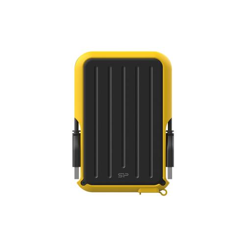 Hard Disk portabil Silicon Power Armor A66 2TB, USB 3.0, 2.5inch, Black-Yellow